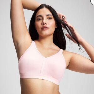 SOMA EMBRACEABLE WIRELESS NON PADDED ADJUSTABLE COMFORT NWOT BRA 36G PALE PINK